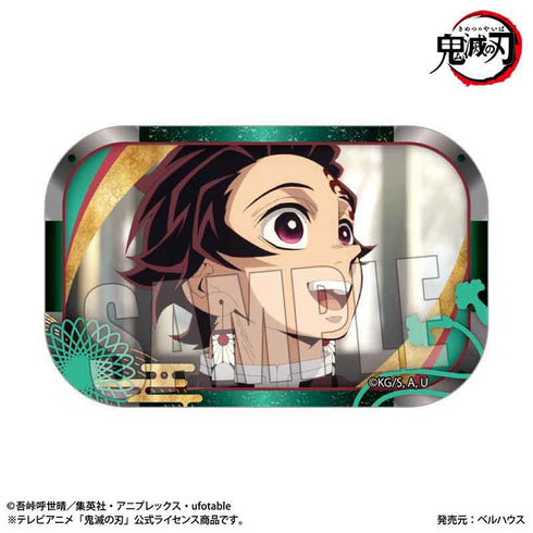 『鬼滅の刃柱稽古編』メモリーズスクエア缶バッジ 竈門 炭治郎【202508再販】